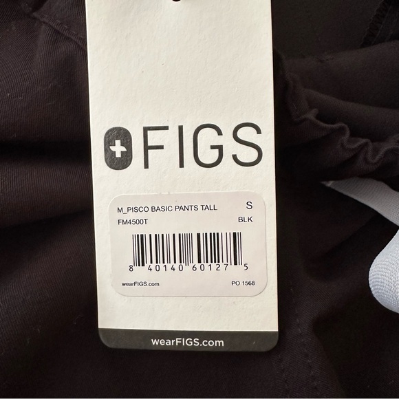 New FIGS Mens Pisco Basic Scrub Pants Tall Size Small - Picture 4 of 7